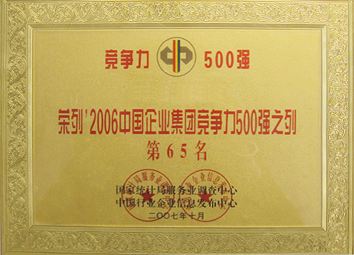 中國(guó)企業(yè)500強(qiáng)